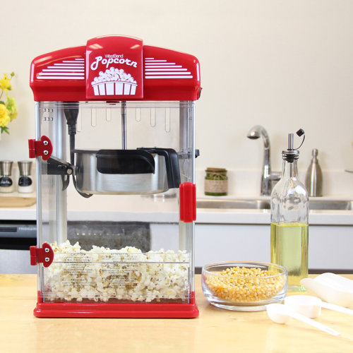 West Bend Theater Crazy Stirring Oil Popcorn Maker, 4 Qt. Capacity